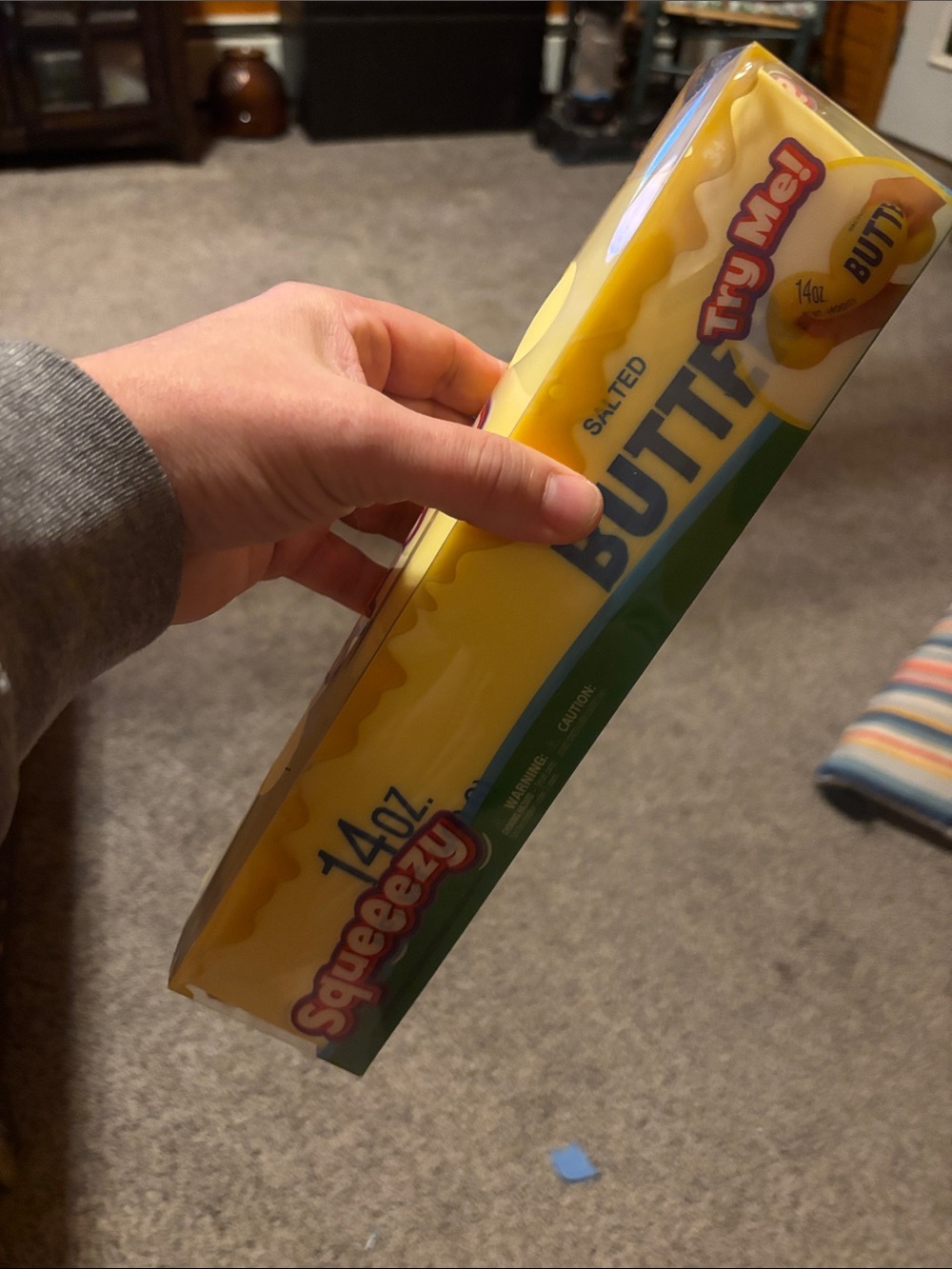 VIRAL Squeezy 14oz Salted Butter Toy - Yellow Packaging - Picture 3 of 3